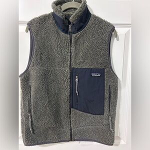 Patagonia Charcoal Fleece Vest